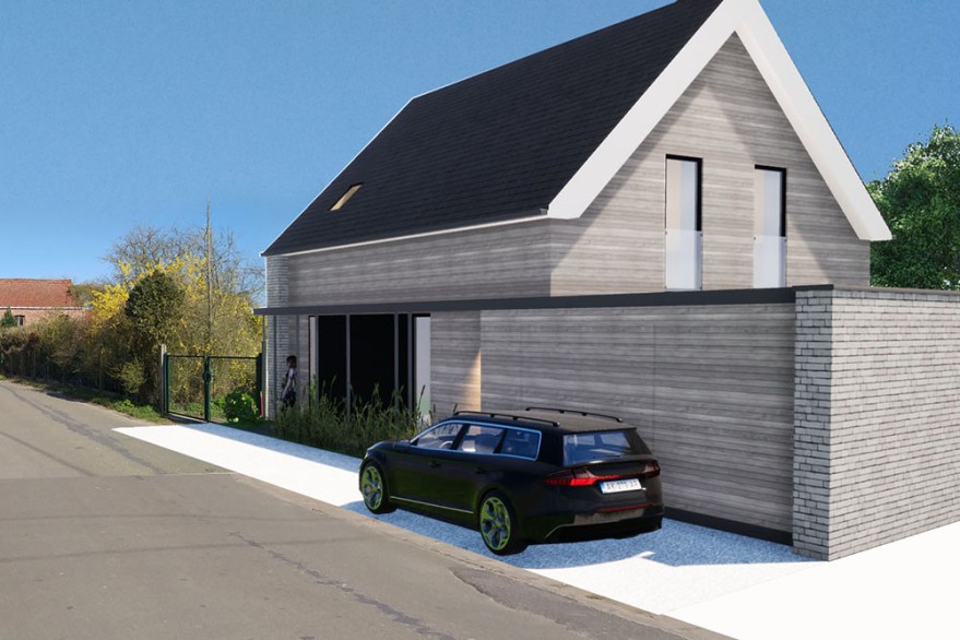 Construction d'une habitation à Callenelle