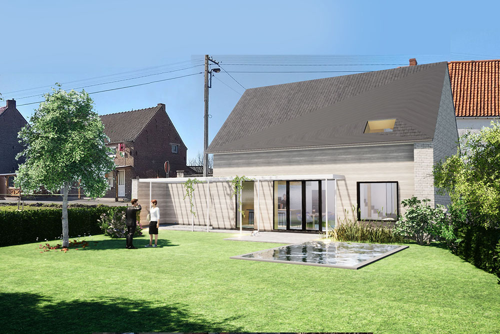 Construction d'une habitation à Callenelle