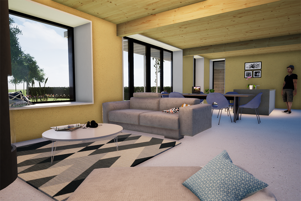 Construction d'une habitation à Callenelle