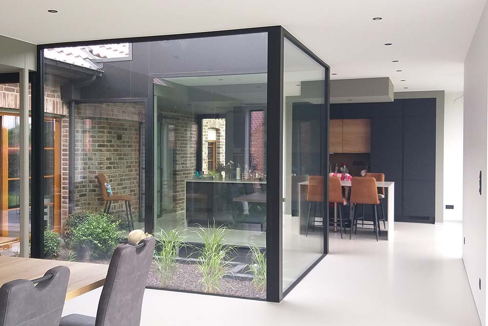 Extension d'une habitation à Quartes