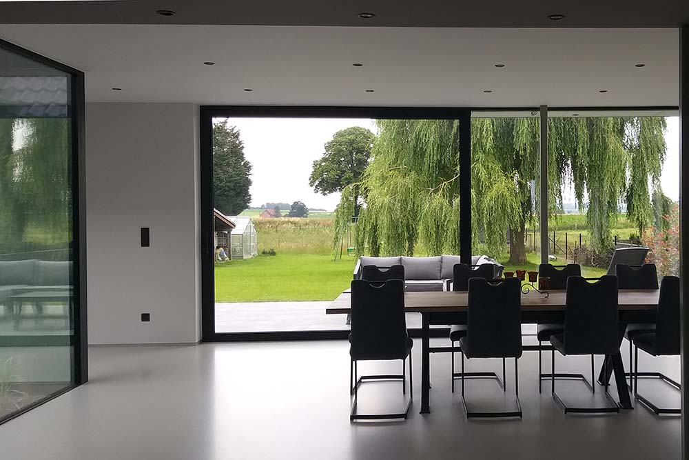 Extension d'une habitation à Quartes