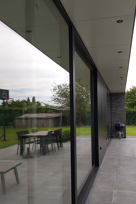 Extension d'une habitation à Quartes