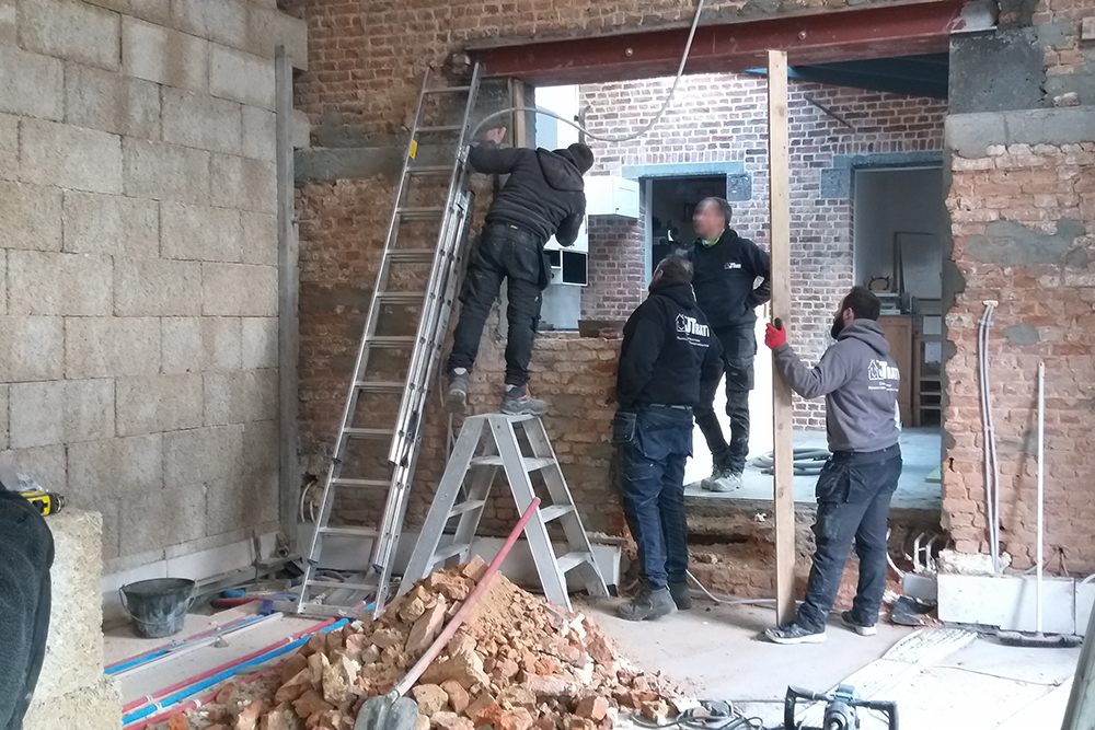 Extension d'une habitation à Angre