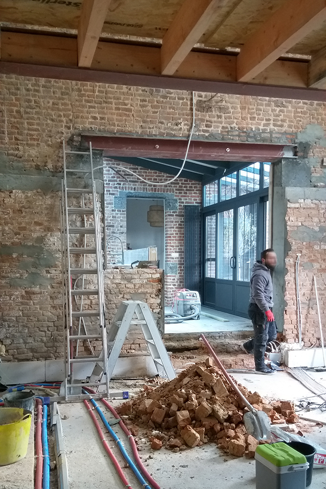 Extension d'une habitation à Angre