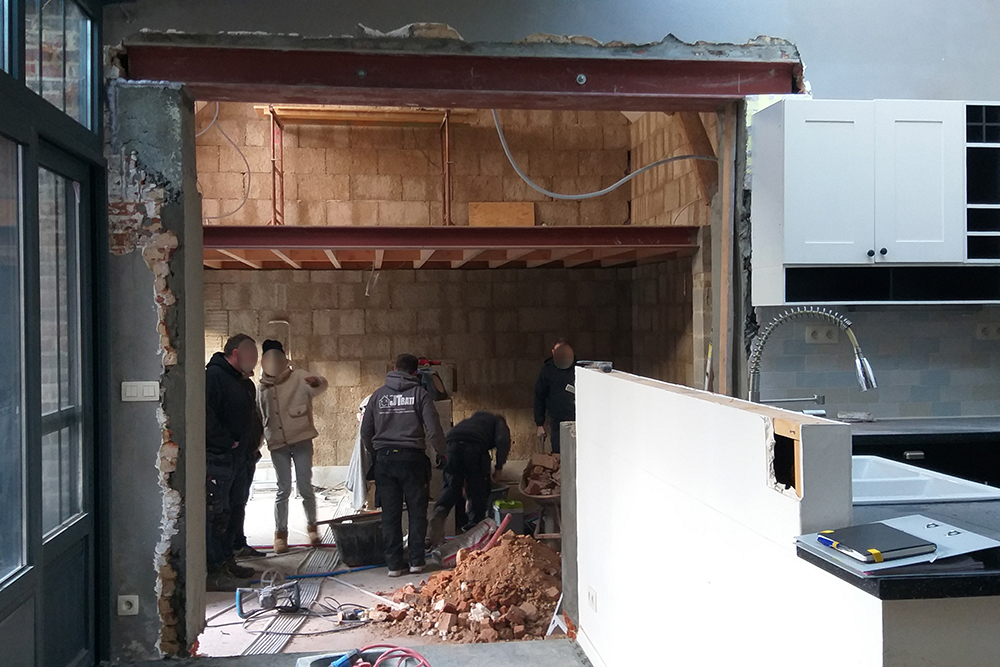 Extension d'une habitation à Angre