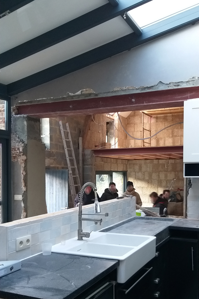 Extension d'une habitation à Angre