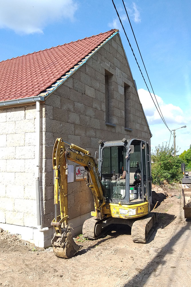 Rénovation d'une habitation à Vezon