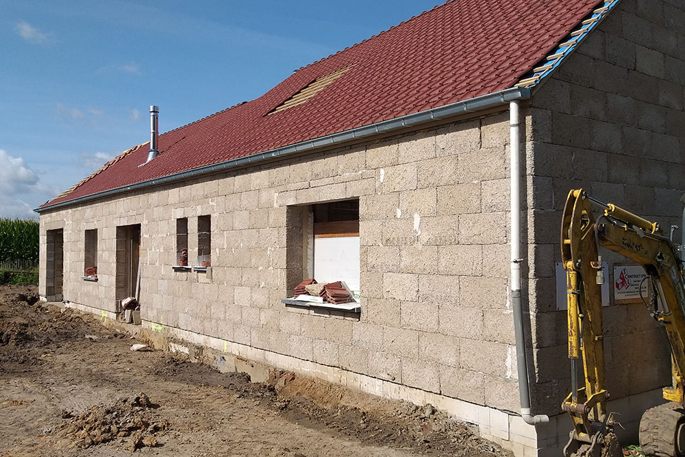 Rénovation d'une habitation à Vezon