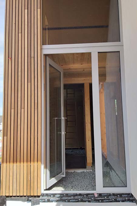 Construction d'une habitation à Dergneau