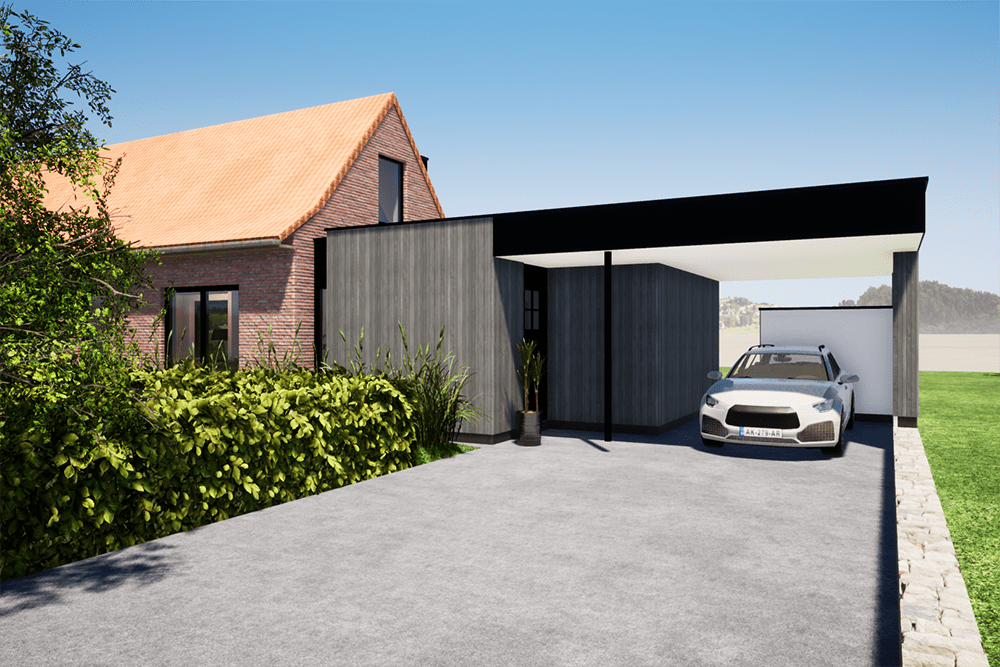 Extension d'une habitation à Hérinnes