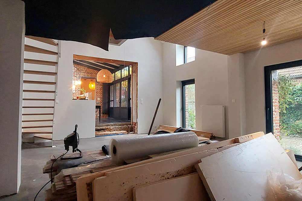 Extension d'une habitation à Angre